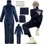 Vasfarok Toge Inumaki Cosplay Costume Uniform Toge Cosplay Costume Outfit Inumaki Uniform Men Halloween(X-Large)