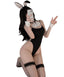 SNOMYRS Womens Bunny Lingerie Sexy Senpai Cosplay Anime Role Costume Bodysuit One Piece