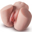 Male Masturbator Sex Doll for Men pocket pussies Realistic Adult Sex Toys for Men, 5.8LB Entry-Level Ass Lifelike Soft Butt with Vagina and Anal Channel for Several Sex Positions (Flesh)
