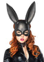 Leg Avenue womens Bunny Masquerade Mask Lingerie, Black, One Size US