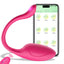 APP Remote Control G-spot Panty Vibrator, Pink Fun Long Distance Bluetooth Wearable, Rechargerable Adult Sex Toys More Than 10 Vibrations for Women and Couple, Female Toy