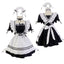 CarolynDesign Japanese Girl Anime Cosplay Costume Maid Ladies French Apron Apparel Set Sailor School JK Clothing