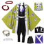 Buyoem Himejima Gyoumei Cosplay Costume Himejima Gyoumei Kimono Uniform Outfit Halloween Accessories Full Set