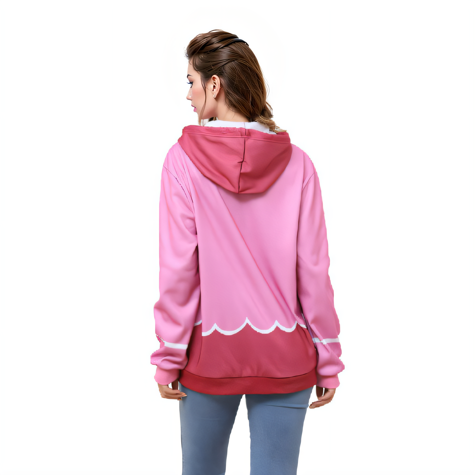 Princess Frozen Elsa Jacket Lightweight Zip up Fall Clothes