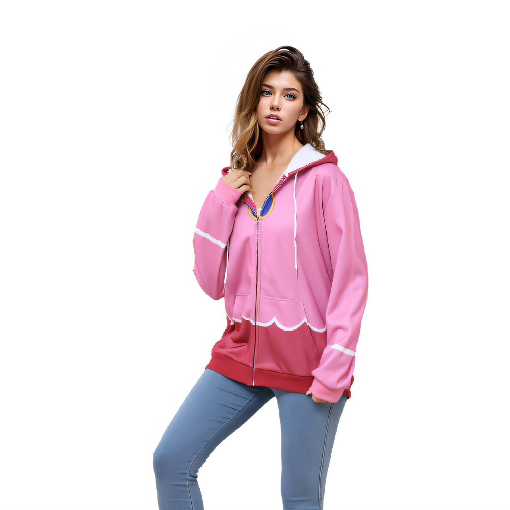 Princess Frozen Elsa Jacket Lightweight Zip up Fall Clothes