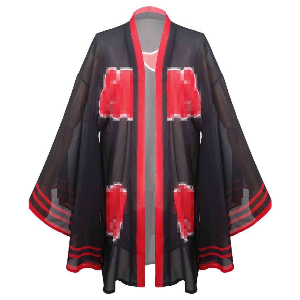 kakashi Womens Bikini Set with Cover up Swimsuit Anime Style Bathing Suit Japanese Cartoon Swimwear