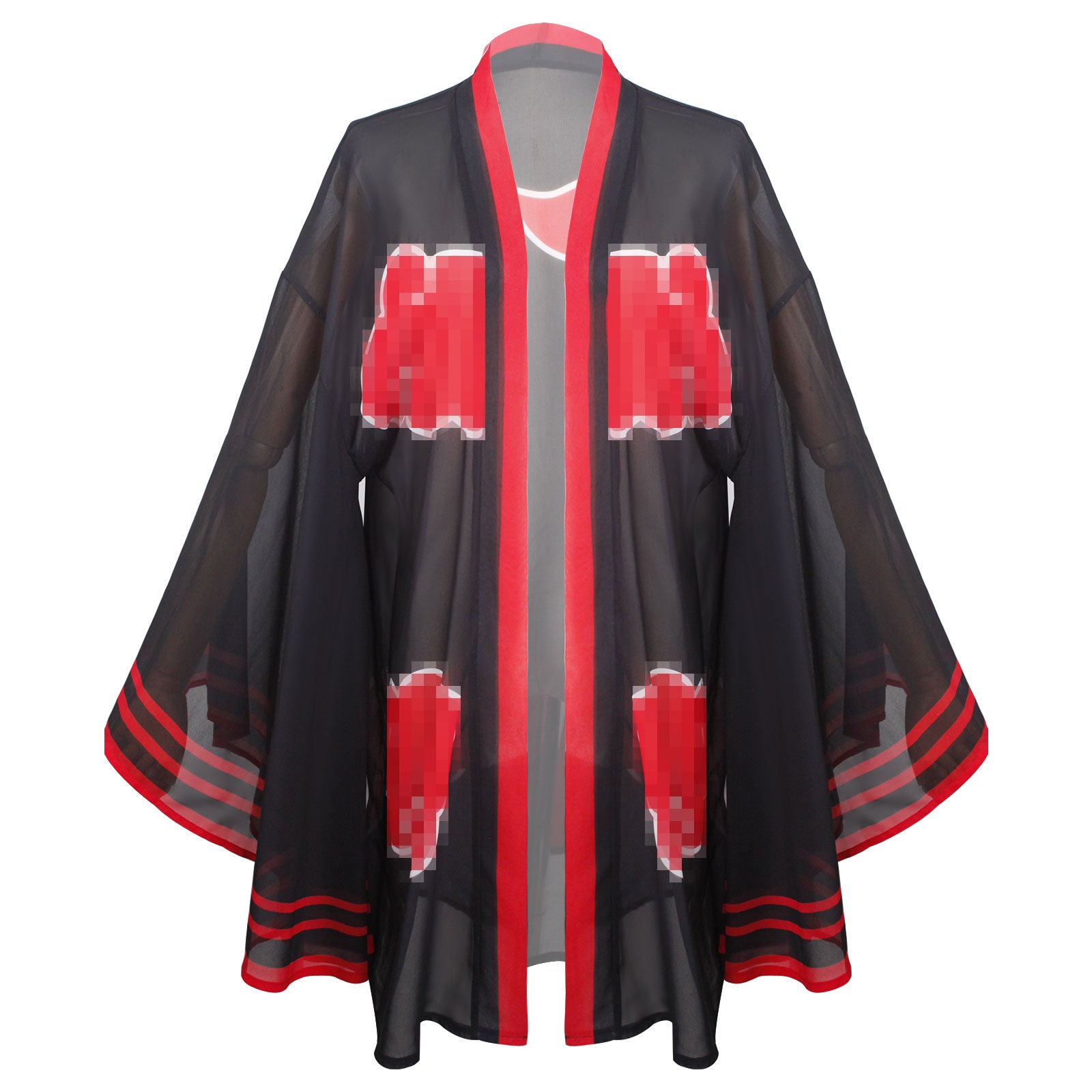 kakashi Womens Bikini Set with Cover up Swimsuit Anime Style Bathing Suit Japanese Cartoon Swimwear