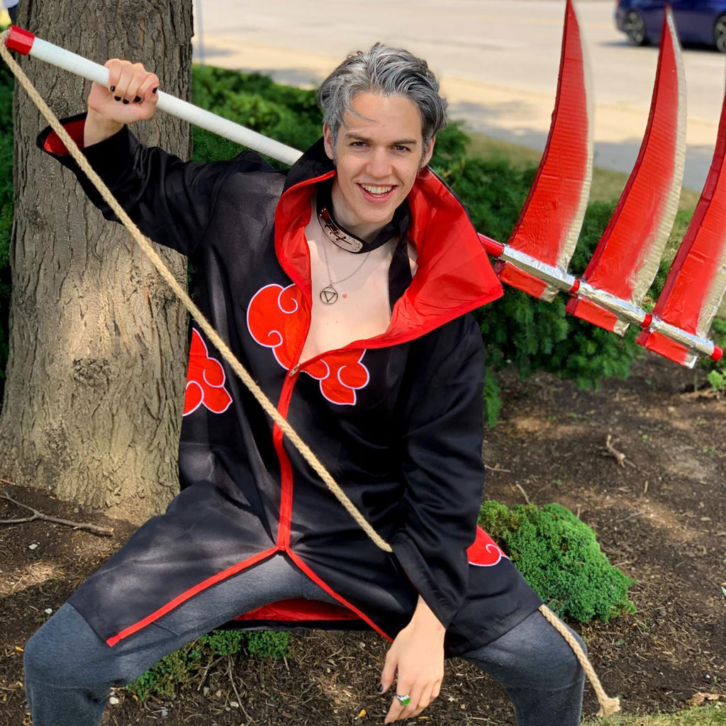 Anime Cosplay Costume Anime Deluxe Cloak Robe Kimono Halloween Outfit Set