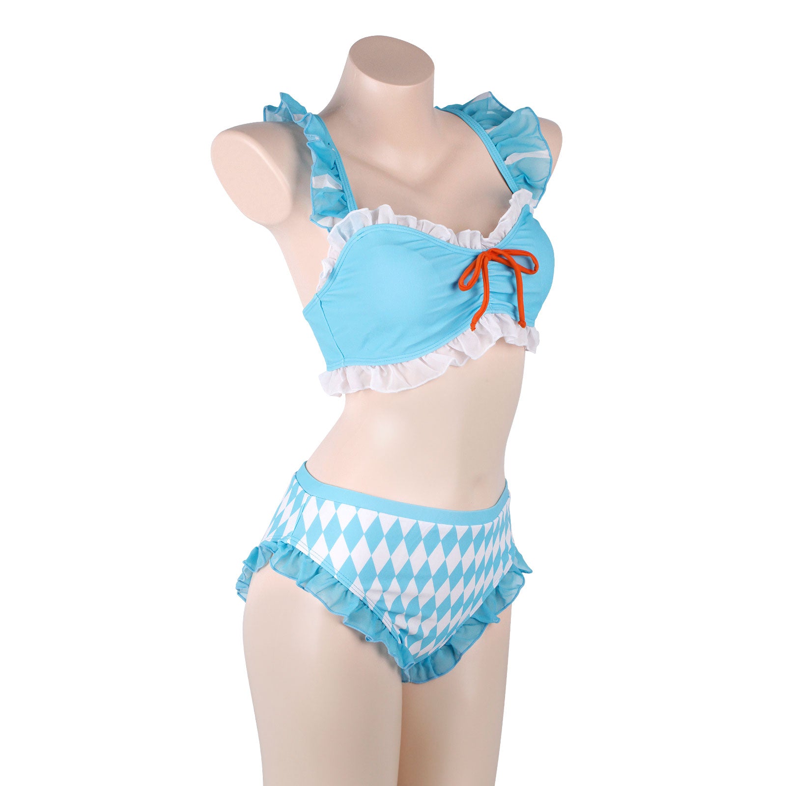 Women One Piece Swimsuit Bathing Swimwear Bodysuit Goth Cute Style