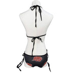 Womens Anime Bikini Swimsuit Cosplay Bathing Suit Japanese Cartoon Swimwear Rave Outfit