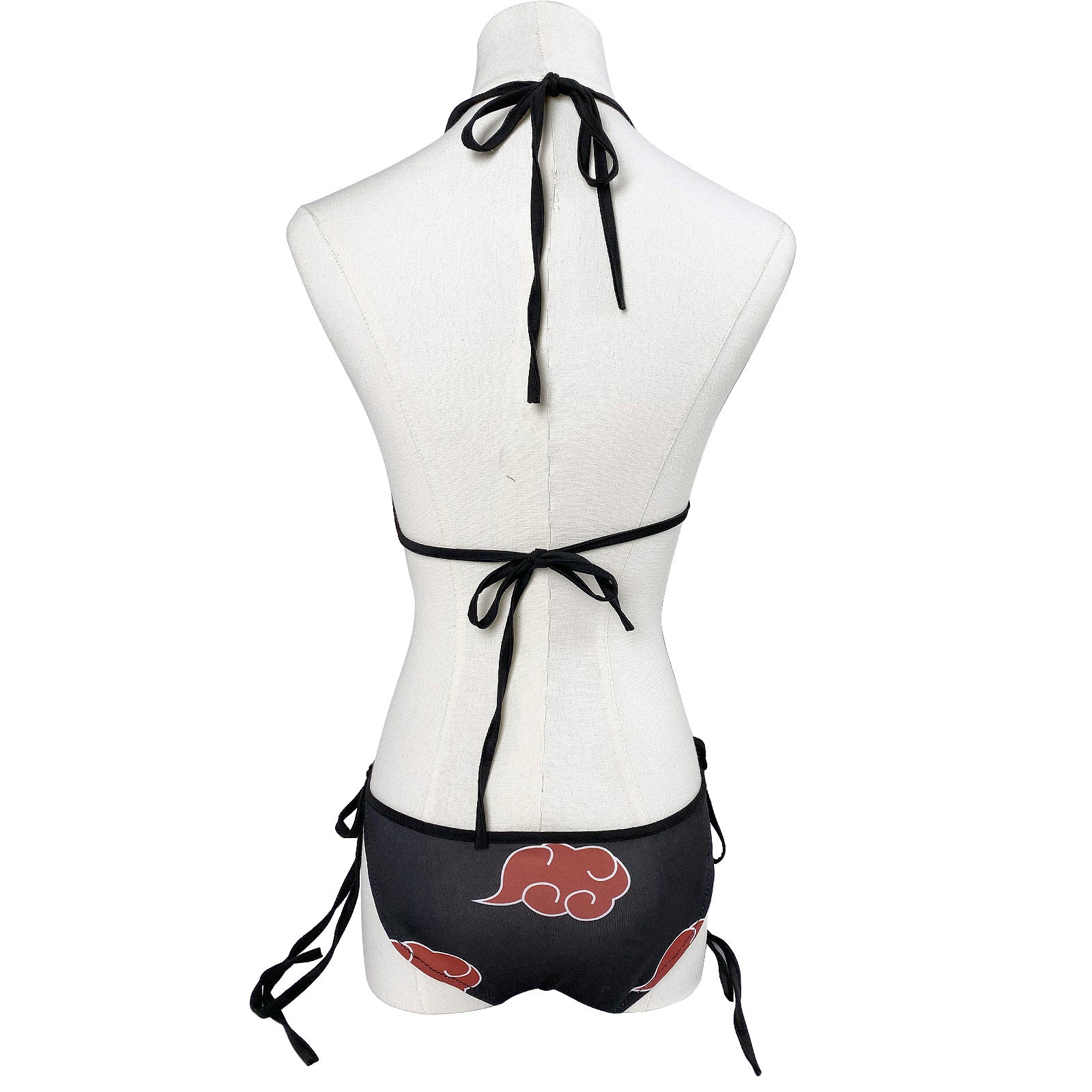 Womens Anime Bikini Swimsuit Cosplay Bathing Suit Japanese Cartoon Swimwear Rave Outfit