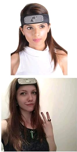 MSROLIDT Anime Ninja Set,Including NinjaHeadband, blue mask,Kunai.Cosplay Ninja Leaf Village Akatsuki Yahiko