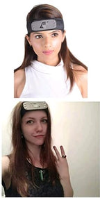 MSROLIDT Anime Ninja Set,Including NinjaHeadband, blue mask,Kunai.Cosplay Ninja Leaf Village Akatsuki Yahiko