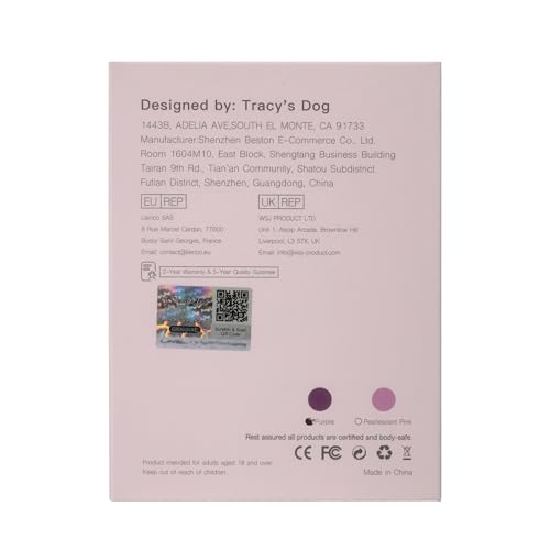 Tracy's Dog Wearable Clitoral G Spot Vibrator, Remote Control Adult Sex Toys for Women Couple, Powerful Quiet Panty Vibrators, Flexible Vibrating Adult Toy Stimulator with 10 Vibration Main Image