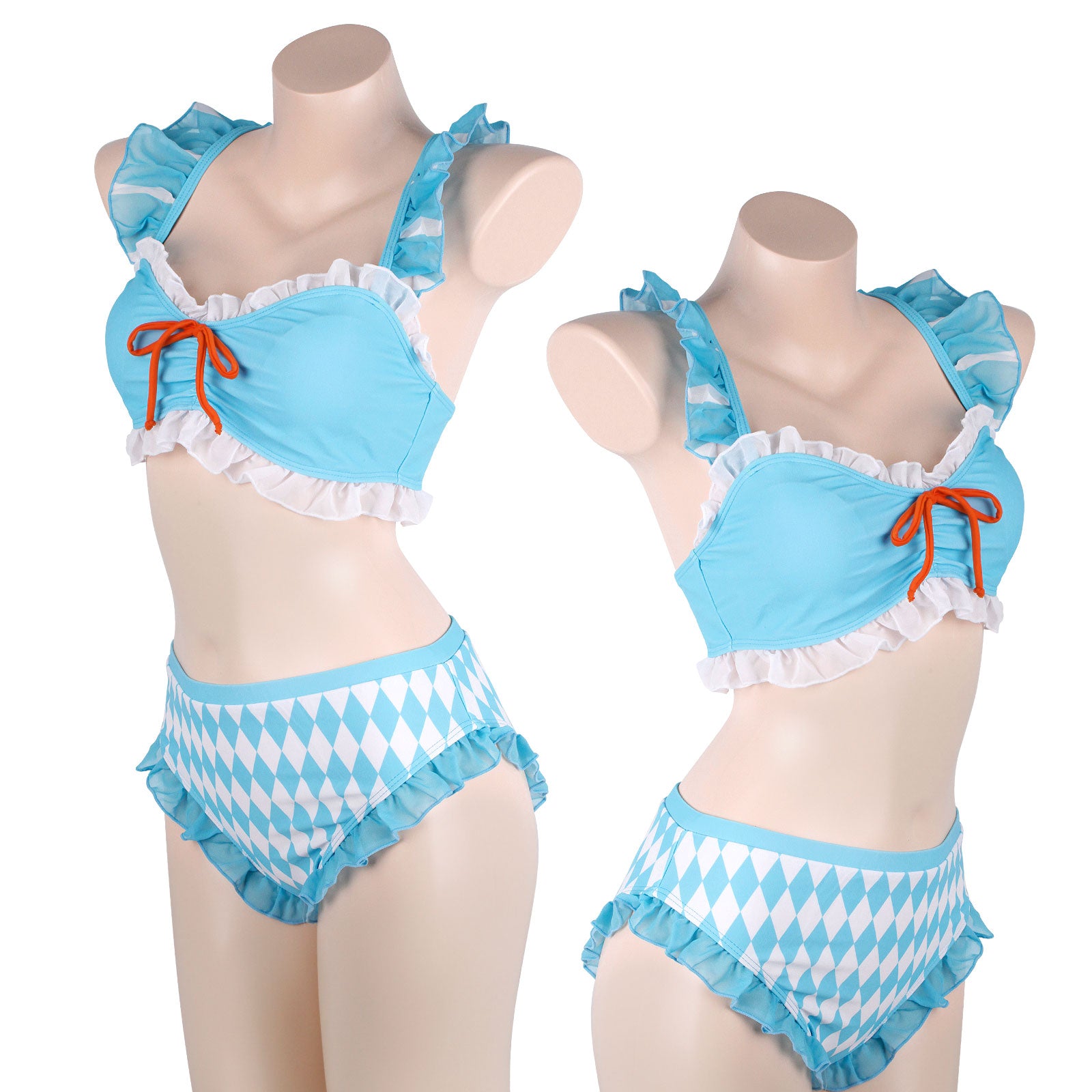 Women One Piece Swimsuit Bathing Swimwear Bodysuit Goth Cute Style