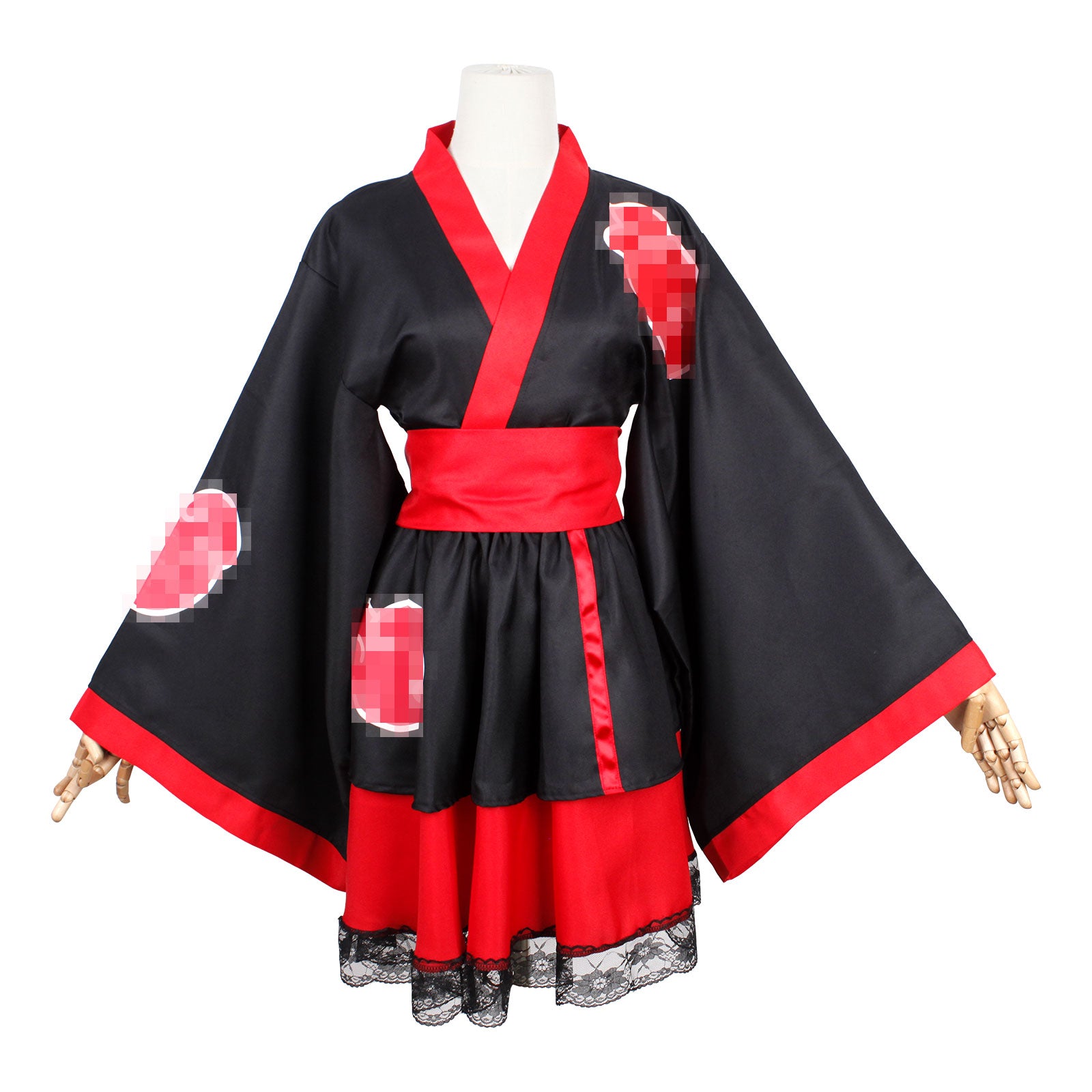 Anime Cosplay  Maid Outfit Dress Japanese Maid Outfit Set Cute Halloween Makeup Cosplay Costume