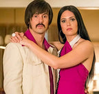 ALLAURA Compatible with Sonny Bono Wig – 60s 70s Men’s Short Brown Wig + Mustache for Hippie, Singer, TV Star, Cop, Detective Costumes – Liberty Duo, Limu & Doug, Uncle Rico, Retro Halloween Outfit