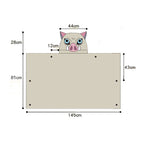 MyheroCos Anime Cosplay Costume Cloak Boar Hooded Cape