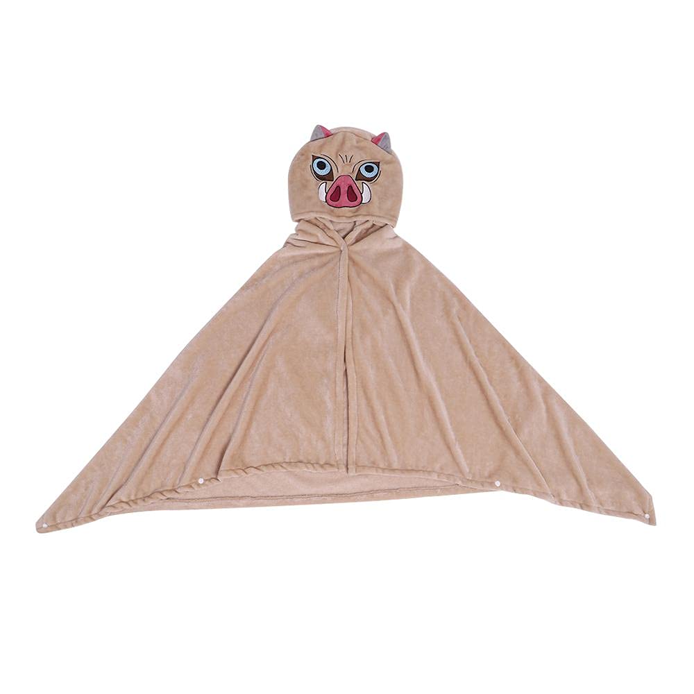 MyheroCos Anime Cosplay Costume Cloak Boar Hooded Cape