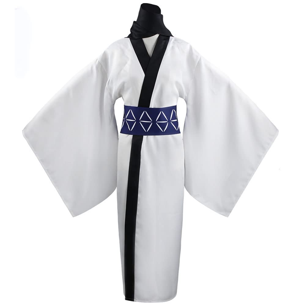 Han shan Itadori Uniform Ryomen Sukuna Cosplay Costume Full Set Suits School Uniform Sportswear with Keychain (RyomenB(with wig), XL)