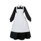DUNHAO COS Anime Women's The Promised Neverland Isabella Krone Cosplay Maid Dress Costume-XXL