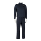 IMDAET Anime Cosplay Costume for Jujutsu Satoru Costume Costume Uniform for Men Halloween Party (With Wig, S)