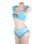 Women One Piece Swimsuit Bathing Swimwear Bodysuit Goth Cute Style