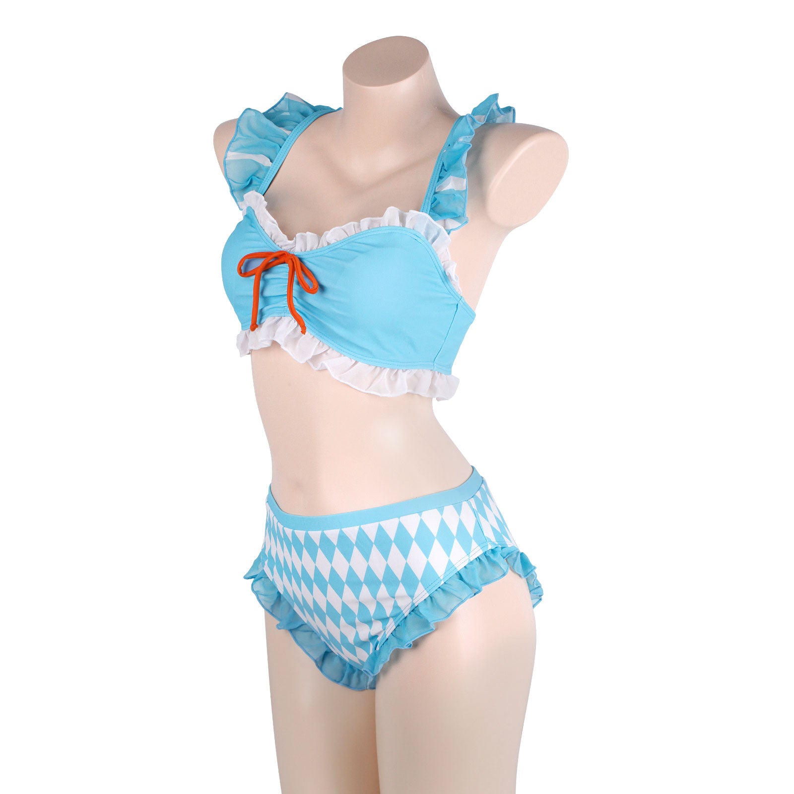 Women One Piece Swimsuit Bathing Swimwear Bodysuit Goth Cute Style