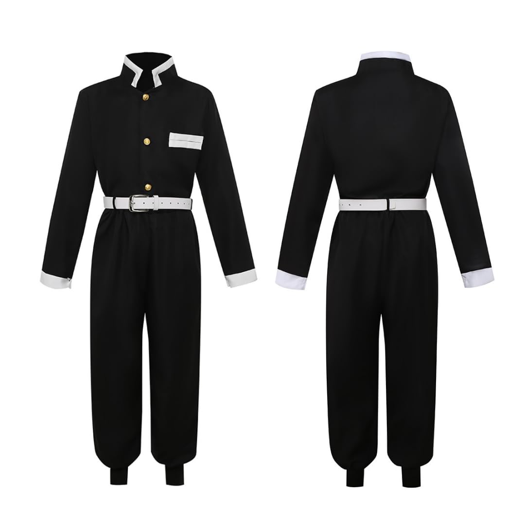 ToouYoor Men Anime Costume Cosplay Kimono Suit Outfit Halloween Costume(Red,L)