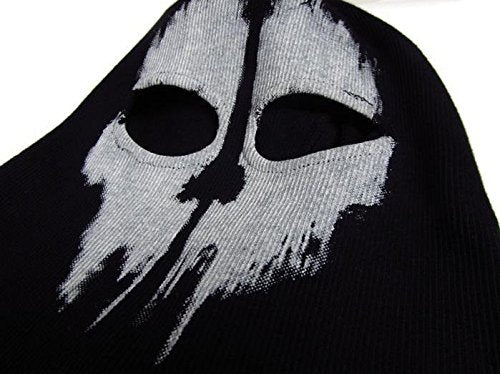 SzBlaZe Unisex Ghost Print Stocking Balaclava Mask Good For War Game Halloween Cosplay (Print 1)