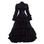 GRACEART Women Gothic Victorian Rococo Dress Costumes Balck M