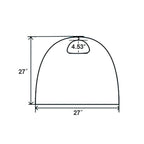 Mizzuco Dress Up Capes for Kids Superhero Cloak with Mask and Waistband Halloween Costumes and Party Dress up(Red Gray)