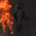 HAOSUN Plague Doctor Mask and Cloak Halloween Costumes for Men 3 in 1 Scary Masks for Adult