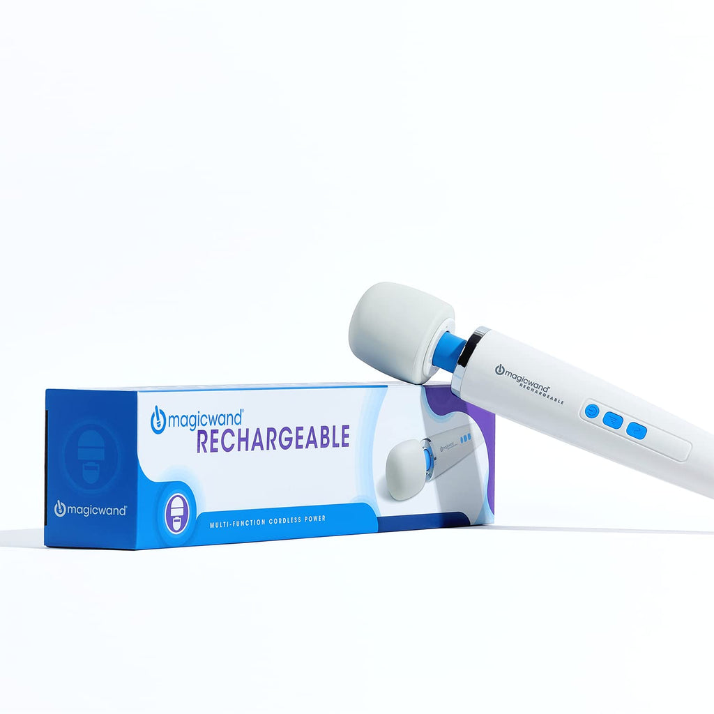 Magic Wand Massager Rechargeable HV-270 – Cordless Multi-Function Variable-Speed Neck Massager with Soft Silicone Head - Personal Massagers for Women, Neck, Hand, Back, Muscle, and Head Massager