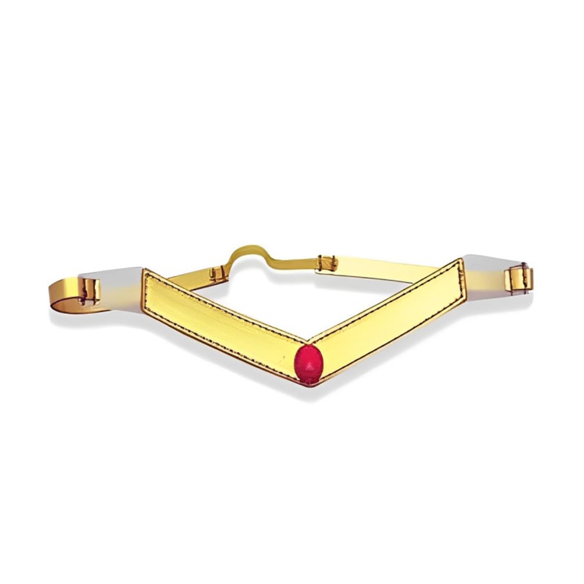 Sailor Moon Mars Tiara Costume Gold