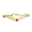 Sailor Moon Mars Tiara Costume Gold