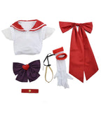 Coskidz Women's Hino Rei Sailor Mars Cosplay Costume SuperS Version (multicolored, Small)