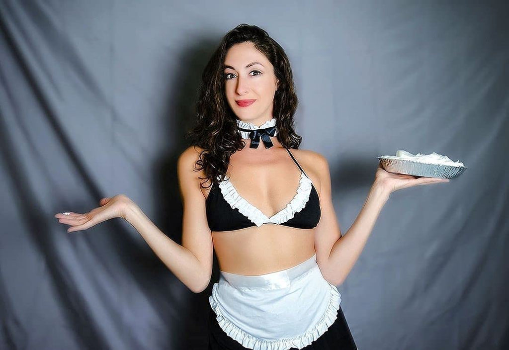 paloli Maid Outfit Anime Halloween Cosplay Costume French Apron Fancy Lingerie Sets for Women