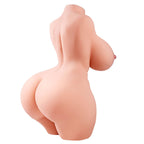Sex Doll Male Sex Toys - baiwatt Adult Toys with 2:1 Hip-to-Waist Ratio Big Boobs & Soft Ass, Sex Dolls for Men Realistic Textured Vaginal Anal Tunnel, Pocket Pussy Male Masturbator Built-in Skeleton
