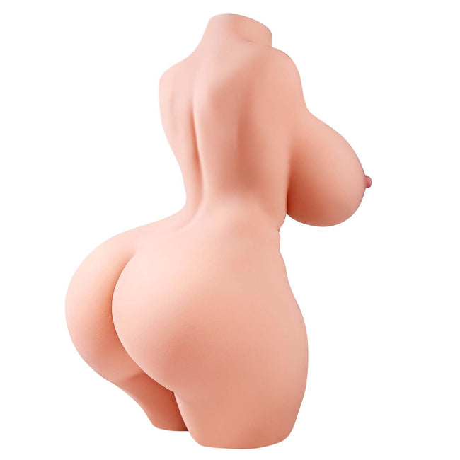 Sex Doll Male Sex Toys - baiwatt Adult Toys with 2:1 Hip-to-Waist Ratio Big Boobs & Soft Ass, Sex Dolls for Men Realistic Textured Vaginal Anal Tunnel, Pocket Pussy Male Masturbator Built-in Skeleton Hover Image