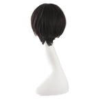 MapofBeauty Fashion Holiday Wig Anime Costume Cosplay Wig (Black#2)