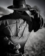 Raxwalker Halloween Plague Doctor Mask Steampunk Cosplay Costume Bird Beak Mask Long Beak Raven Masks Prop for Men and Boys(1 Pc Black)