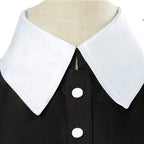 DUNHAO COS Anime Women's The Promised Neverland Isabella Krone Cosplay Maid Dress Costume-XXL