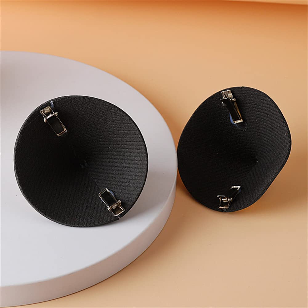 Cone Headwear Hair Clip Hairpin Hair pin Family Merch Halloween Costume Cosplay Prop Accessory Black