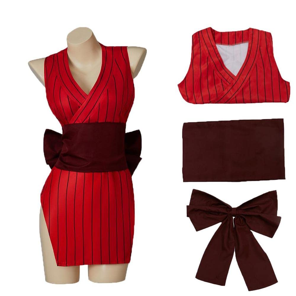 MyheroCos Uzui Tengen Wife Cosplay Outfit Women's Makio Cosplay Kimono Dress Suit-S