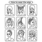 Kaneles Mullet Wigs for Men 80s Costumes Fancy Party Accessory Cosplay Halloween Wig (Light Brown)