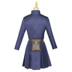 IOPBOT Anime Nobara Kugisaki Cosplay Uniform Halloween Women Skirts Full Set Waist Bag Coat Skirt Costume (blue 02, large)