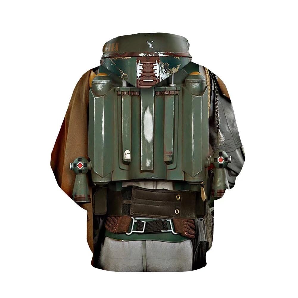 CHLOBLOM Hot TV Series Hoodie Cosplay Costume Pullover Sweatshirt Zip Jacket (XL, Green)