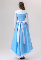 Beauty Belle Costume Dress Beast Costume Dan Stevens Halloween Maid Dress Fancy Party Dress Up 2XL