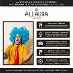 ALLAURA Compatible with Sonny Bono Wig – 60s 70s Men’s Short Brown Wig + Mustache for Hippie, Singer, TV Star, Cop, Detective Costumes – Liberty Duo, Limu & Doug, Uncle Rico, Retro Halloween Outfit